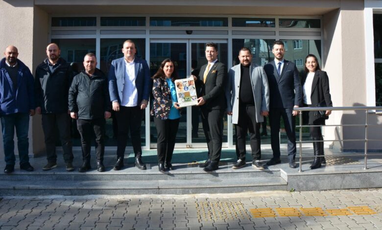 Çağdaş bağmeşli, tobb Çanakkale genç girişimciler kurulu heyetiyle kurum ziyaretlerine katıldı